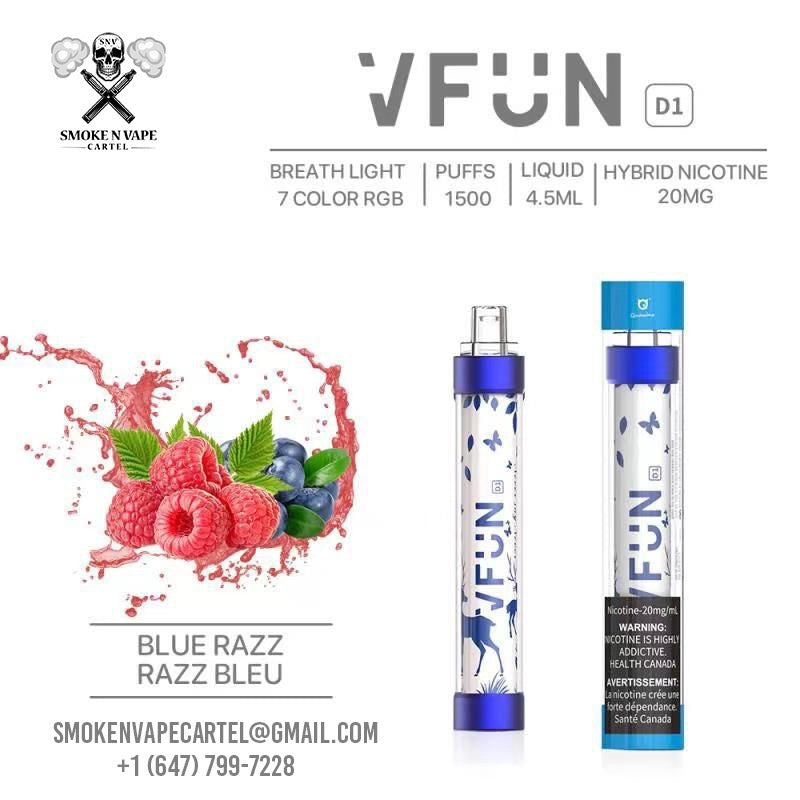 VFUN Disposable Vape | 1500 Puffs | Hybrid Nicotine