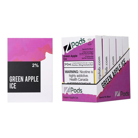 Z Pod Supreme STLTH Compatible Green Apple Ice