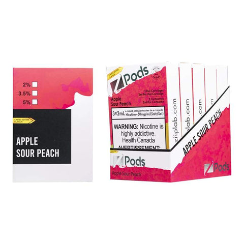 Z Pod Supreme STLTH Compatible Apple Sour Peach