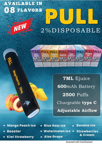 Pull Disposable | 2500 Puffs