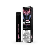 ghost max disposable vape razz currant ice