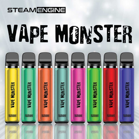 steam engine vape monster disposable vape