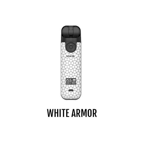 smok novo 4 kit white armor