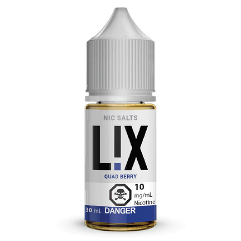 l!x quad berry nic salt juice