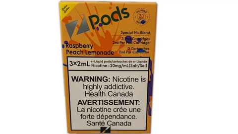 Z Pod Supreme STLTH Compatible Raspberry Peach Lemonade