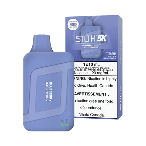 STLTH Box 5K Disposable Vape Canada blue raspberry