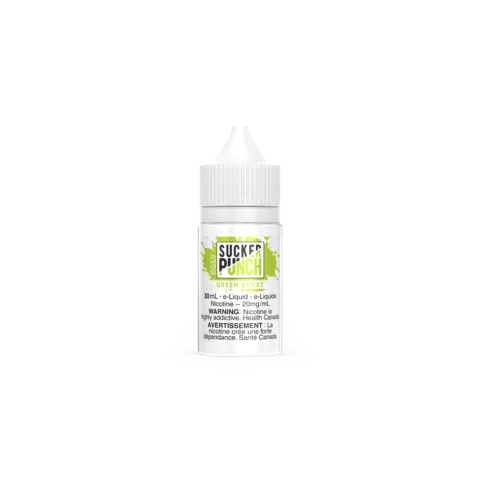 sucker punch green burst nic salt juice