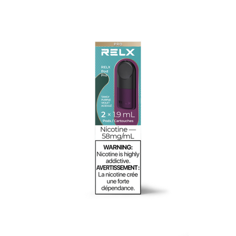 relx pods tangy purple grape