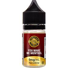gold seal you make me menthol e-liquid vape juice 
