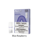 Allo Sync Pod flavours blue raspberry