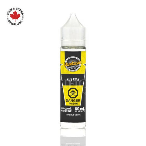 Killer K  Vapetasia juice