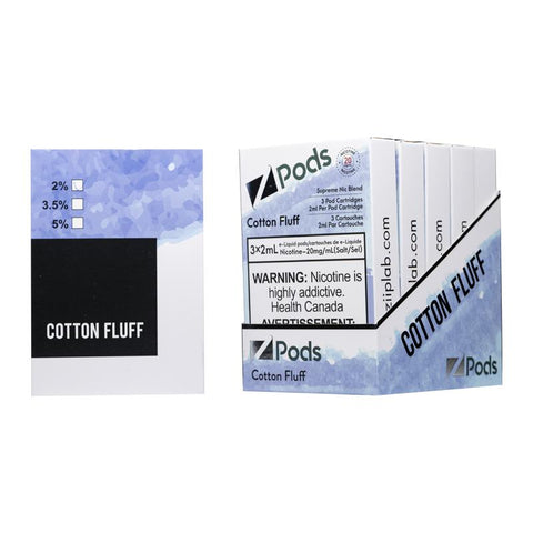 Z Pod Supreme STLTH Compatible Cotton Fluff