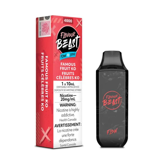 Flavour Beast Vape Flavors FLAVOUR BEAST PODS | FRUIT MINT MENTHOL |  2ML-3x/PACK Flavor Beast Level X Boost Battery Mod - (5 Pack) KMG Imports