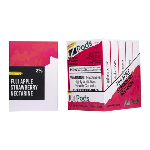 Z Pod Supreme STLTH Compatible Fuji Apple Strawberry Nectarine