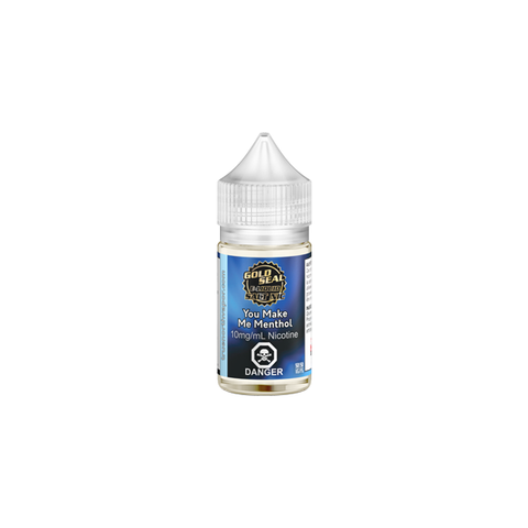 you make me menthol nicotine salt e-juice