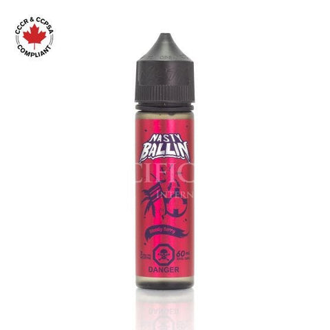 nasty ballin bloody berry e-liquid