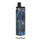 smok rpm80 pod kit fluid blue