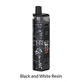 smok rpm80 pod kit black and white resin